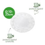 ripple floor protector 12,5cm mushroom beige